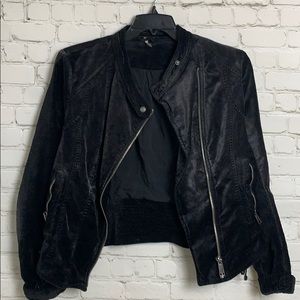 Free People Velvet Jacket